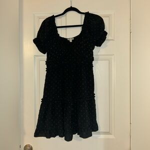 Elegant Black Mini Dress